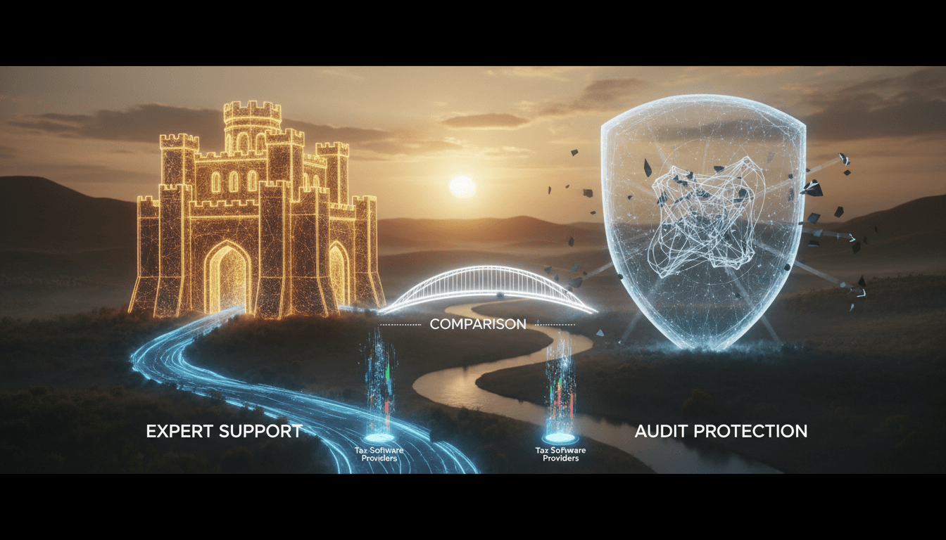 Expert Support and Audit Protection: A Comprehensive Comparison of Tax Software Services